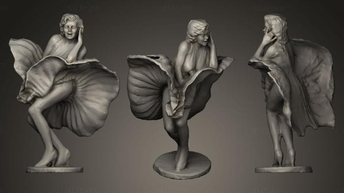 3D model Marilyn Monroe (STL)